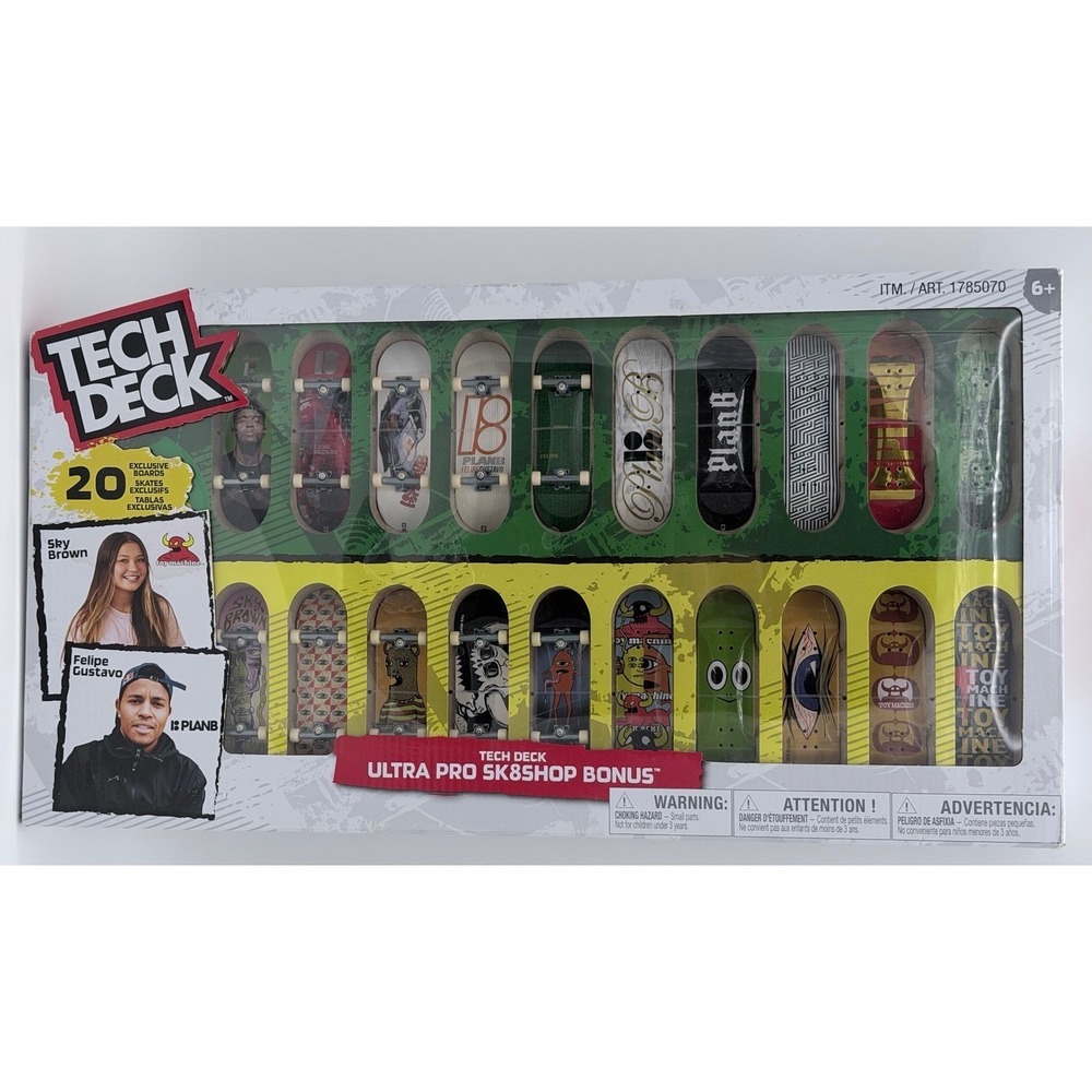 Tech Deck Ultra Pro Sk8shop Bonus 20 Pack - New & Sealed